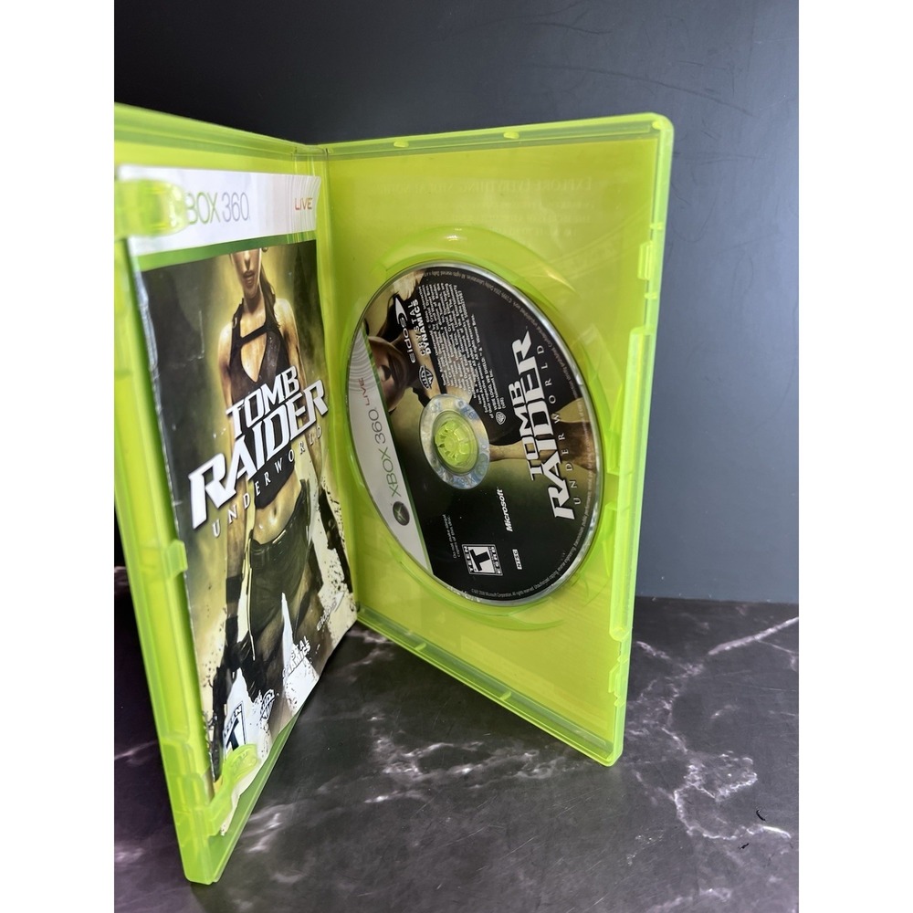 Tomb Raider: Underworld (Microsoft Xbox 360, 2008) CIB Tested - Picture 4 of 5
